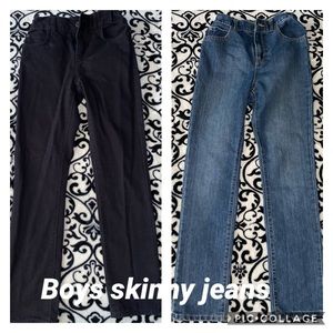 EUC boys skinny jeans